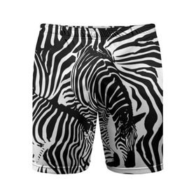 Мужские шорты 3D спортивные с принтом Зебра в Тюмени,  |  | дикое | животное | зебра | камуфляж | лошадь | маскировка | полосы | текстура | фон | черно белые
