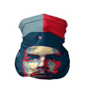Бандана-труба 3D с принтом Che Guevara в Тюмени, 100% полиэстер, ткань с особыми свойствами — Activecool | плотность 150‒180 г/м2; хорошо тянется, но сохраняет форму | Тематика изображения на принте: че гевара