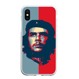 Чехол для iPhone XS Max матовый с принтом Che Guevara в Тюмени, Силикон | Область печати: задняя сторона чехла, без боковых панелей | че гевара