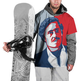 Накидка на куртку 3D с принтом Пабло Эскобар в Тюмени, 100% полиэстер |  | Тематика изображения на принте: pablo escobar