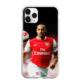 Чехол для iPhone 11 Pro Max матовый с принтом Капитан Тьерри Анри в Тюмени, Силикон |  | arsenal | football | thierry henry | англия | арсенал | капитан | тьерри анри | футбол | футболист