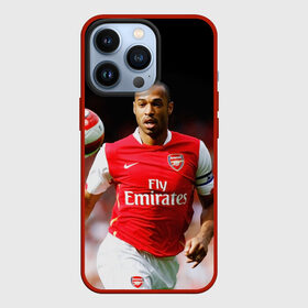 Чехол для iPhone 13 Pro с принтом Капитан Тьерри Анри в Тюмени,  |  | arsenal | football | thierry henry | англия | арсенал | капитан | тьерри анри | футбол | футболист