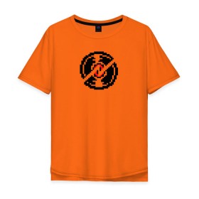 Мужская футболка хлопок Oversize с принтом Dave Striders logo в Тюмени, 100% хлопок | свободный крой, круглый ворот, “спинка” длиннее передней части | homestuck | strider | t shirt_logo | дейв_страйдер | страйдер | хоумстак