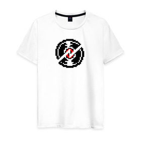 Мужская футболка хлопок с принтом Dave Strider`s logo в Тюмени, 100% хлопок | прямой крой, круглый вырез горловины, длина до линии бедер, слегка спущенное плечо. | homestuck | strider | t shirt_logo | дейв_страйдер | страйдер | хоумстак