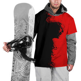 Накидка на куртку 3D с принтом Blood Rage в Тюмени, 100% полиэстер |  | blood | dark | killer | monster | zombie | зомби | кровь | монстр | нечисть