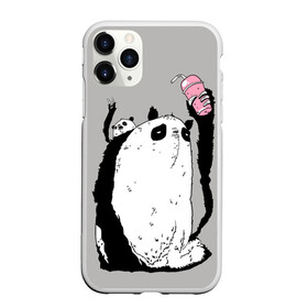 Чехол для iPhone 11 Pro матовый с принтом panda в Тюмени, Силикон |  | Тематика изображения на принте: dd | drop dead | dropdead | panda