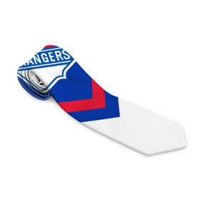 Галстук 3D с принтом New York Rangers в Тюмени, 100% полиэстер | Длина 148 см; Плотность 150-180 г/м2 | Тематика изображения на принте: america | canada | hockey | nhl | usa | америка | канада | лед | нхл | нью йорк | рейнджерс | сша | хоккей