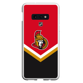 Чехол для Samsung S10E с принтом Ottawa Senators в Тюмени, Силикон | Область печати: задняя сторона чехла, без боковых панелей | america | canada | hockey | nhl | usa | америка | канада | лед | нхл | оттава | сенаторз | сша | хоккей