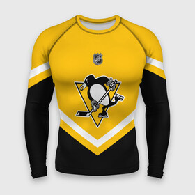 Мужской рашгард 3D с принтом Pittsburgh Penguins в Тюмени,  |  | america | canada | hockey | nhl | usa | америка | канада | лед | нхл | пингвинз | питтсбург | сша | хоккей