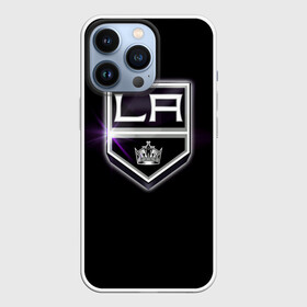 Чехол для iPhone 13 Pro с принтом Los Angeles Kings в Тюмени,  |  | Тематика изображения на принте: hockey | kings | los angeles | nhl | корона | нхл | хоккеист | хоккей