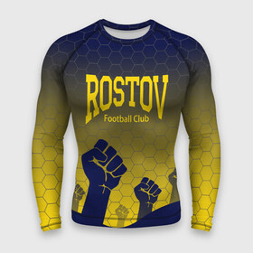 Мужской рашгард 3D с принтом Rostov Football club в Тюмени,  |  | дону | на | ростов | ростов на дону