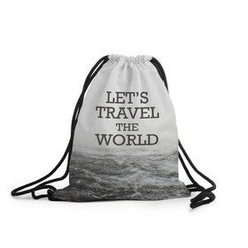 Рюкзак-мешок 3D с принтом приключения в Тюмени, 100% полиэстер | плотность ткани — 200 г/м2, размер — 35 х 45 см; лямки — толстые шнурки, застежка на шнуровке, без карманов и подкладки | adventure | travel | горы | приключения | путешествия | туризм | экстрим