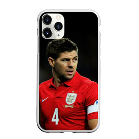 Чехол для iPhone 11 Pro матовый с принтом Steven Gerrard в Тюмени, Силикон |  | england national team | premier league | steven gerrard | англия | ливерпуль | стивен джеррард | футбол