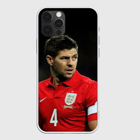 Чехол для iPhone 12 Pro Max с принтом Steven Gerrard в Тюмени, Силикон |  | Тематика изображения на принте: england national team | premier league | steven gerrard | англия | ливерпуль | стивен джеррард | футбол