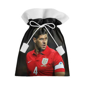 Подарочный 3D мешок с принтом Steven Gerrard в Тюмени, 100% полиэстер | Размер: 29*39 см | england national team | premier league | steven gerrard | англия | ливерпуль | стивен джеррард | футбол