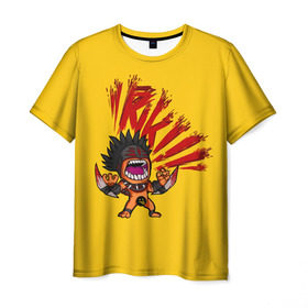 Мужская футболка 3D с принтом Bloodseeker Rage в Тюмени, 100% полиэфир | прямой крой, круглый вырез горловины, длина до линии бедер | dota | rage | riki | блудсикер | дота | кровь | рики | ярость
