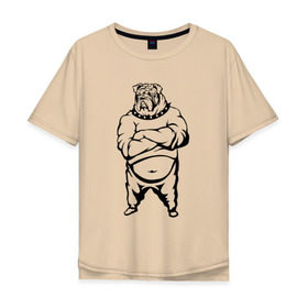Мужская футболка хлопок Oversize с принтом Решаю проблемы не дорого в Тюмени, 100% хлопок | свободный крой, круглый ворот, “спинка” длиннее передней части | Тематика изображения на принте: 