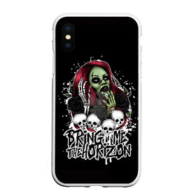 Чехол для iPhone XS Max матовый с принтом Bring Me The Horizon в Тюмени, Силикон | Область печати: задняя сторона чехла, без боковых панелей | bmth | bring me | bring me the horizon | bring me the horizont | doomed | бринг ми | бринг ми зе | бринг ми зе хоризон