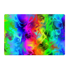 Магнитный плакат 3Х2 с принтом Красочное безумие в Тюмени, Полимерный материал с магнитным слоем | 6 деталей размером 9*9 см | Тематика изображения на принте: кислота | радуга | разноцветный | яркий