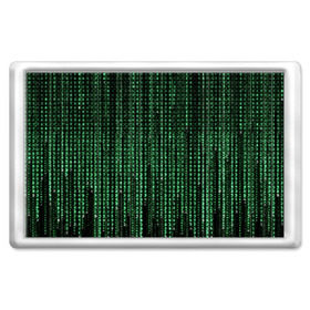 Магнит 45*70 с принтом Матрица в Тюмени, Пластик | Размер: 78*52 мм; Размер печати: 70*45 | атака | буквы | виртуальный мир | вирус | гаджет | девайс | иероглифы | интернет | компьютер | матрица | паутина | программист | сеть | символы | софт | хакер | цифры