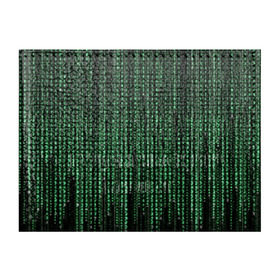 Обложка для студенческого билета с принтом Матрица в Тюмени, натуральная кожа | Размер: 11*8 см; Печать на всей внешней стороне | атака | буквы | виртуальный мир | вирус | гаджет | девайс | иероглифы | интернет | компьютер | матрица | паутина | программист | сеть | символы | софт | хакер | цифры