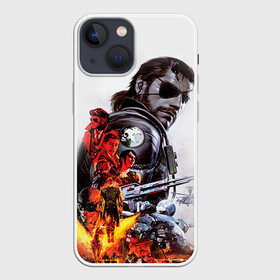 Чехол для iPhone 13 mini с принтом Metal gear solid 2 в Тюмени,  |  | metal gear | metal gear solid | игры | метал гир | метал гир солид