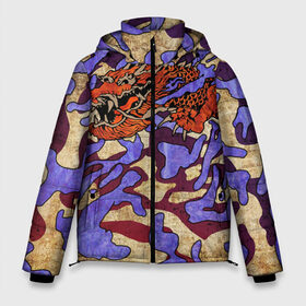 Мужская зимняя куртка 3D с принтом CSGO Dragon King в Тюмени, верх — 100% полиэстер; подкладка — 100% полиэстер; утеплитель — 100% полиэстер | длина ниже бедра, свободный силуэт Оверсайз. Есть воротник-стойка, отстегивающийся капюшон и ветрозащитная планка. 

Боковые карманы с листочкой на кнопках и внутренний карман на молнии. | 