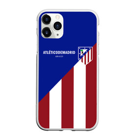 Чехол для iPhone 11 Pro матовый с принтом Атлетико Мадрид в Тюмени, Силикон |  | atletico madrid | club | football | spanish | атлетико мадрид | испанский | клуб | футбольный