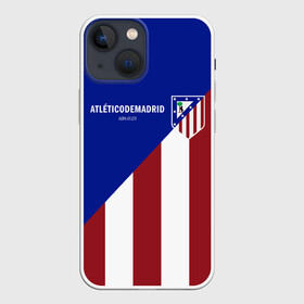 Чехол для iPhone 13 mini с принтом Атлетико Мадрид в Тюмени,  |  | atletico madrid | club | football | spanish | атлетико мадрид | испанский | клуб | футбольный