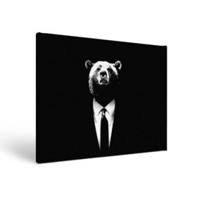 Холст прямоугольный с принтом Медведь бизнесмен в Тюмени, 100% ПВХ |  | Тематика изображения на принте: animal | bear | beast | business | suit | бизнес | джентльмен | животное | зверь | медведь | смокинг