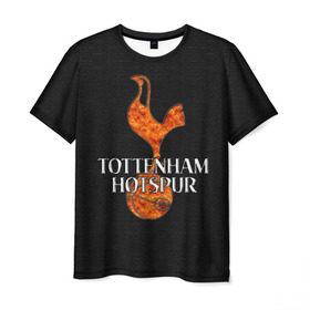 Мужская футболка 3D с принтом Тоттенхэм Хотспур в Тюмени, 100% полиэфир | прямой крой, круглый вырез горловины, длина до линии бедер | club | english | football | tottenham hotspur | английский | клуб | лондон | тоттенхэм хотспур | футбольный