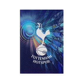 Обложка для паспорта матовая кожа с принтом Тоттенхэм Хотспур в Тюмени, натуральная матовая кожа | размер 19,3 х 13,7 см; прозрачные пластиковые крепления | club | english | football | tottenham hotspur | английский | клуб | лондон | тоттенхэм хотспур | футбольный