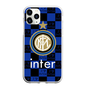 Чехол для iPhone 11 Pro Max матовый с принтом Интер ФК в Тюмени, Силикон |  | club | football | internazionale | italian | italy | milano | интер | италия | клуб | милан | футбол