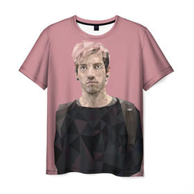 Мужская футболка 3D с принтом Джош Дан в Тюмени, 100% полиэфир | прямой крой, круглый вырез горловины, длина до линии бедер | dun | josh | one | pilots. | twenty | дан | джош