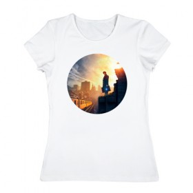 Женская футболка хлопок с принтом Фантастические твари в Тюмени, 100% хлопок | прямой крой, круглый вырез горловины, длина до линии бедер, слегка спущенное плечо | 