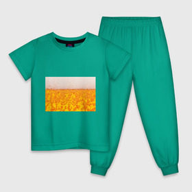 Детская пижама хлопок с принтом Пивная тема в Тюмени, 100% хлопок |  брюки и футболка прямого кроя, без карманов, на брюках мягкая резинка на поясе и по низу штанин
 | Тематика изображения на принте: пена | прикол | пузырьки