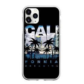 Чехол для iPhone 11 Pro Max матовый с принтом Калифорния в Тюмени, Силикон |  | america | beach | california state | los angeles | palm trees | sea | states | united | usa | америки | калифорния | лос анджелес | море | пальмы | пляж | соединенные | сша | штат | штаты