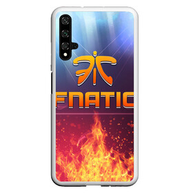 Чехол для Honor 20 с принтом Fnatic Team в Тюмени, Силикон | Область печати: задняя сторона чехла, без боковых панелей | best team | fnatic | team