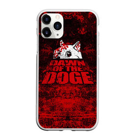 Чехол для iPhone 11 Pro матовый с принтом Dawn of the Doge в Тюмени, Силикон |  | dog | doge | walking dead | zombie | додж | зомби | мем | собака | ходячие мертвецы