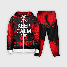 Детский костюм 3D с принтом Keep Calm  Kill Zombies в Тюмени,  |  | bone | carl | rick | skelet | skull | walking dead | zombie | граймс | зомби | карл | нежить | нечисть | рик | скелет | ходячие мертвецы | череп