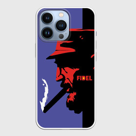 Чехол для iPhone 13 Pro с принтом Fidel в Тюмени,  |  | castro | che | fidel | guevara | гевара | кастро | фидель | че