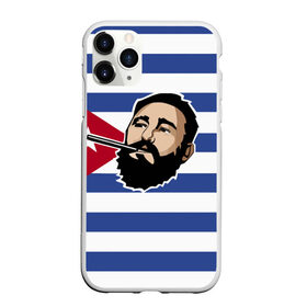 Чехол для iPhone 11 Pro матовый с принтом Fidel Castro в Тюмени, Силикон |  | castro | che | fidel | guevara | гевара | кастро | фидель | че
