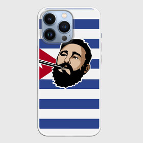 Чехол для iPhone 13 Pro с принтом Fidel Castro в Тюмени,  |  | castro | che | fidel | guevara | гевара | кастро | фидель | че