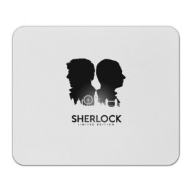 Коврик прямоугольный с принтом Sherlock Edition в Тюмени, натуральный каучук | размер 230 х 185 мм; запечатка лицевой стороны | doctor | holmes | sherlock | watson | ватсон | доктор | профессор | холмс | шерлок