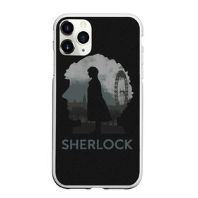 Чехол для iPhone 11 Pro матовый с принтом Sherlock World в Тюмени, Силикон |  | Тематика изображения на принте: doctor | holmes | холмс | шерлок