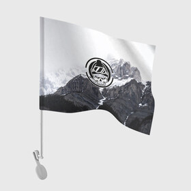 Флаг для автомобиля с принтом Snowboarding в Тюмени, 100% полиэстер | Размер: 30*21 см | extreme | snowboarding | sport | winter | горы | движение | приключения | снег | сноуборд | спорт | экстрим