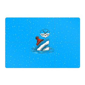 Магнитный плакат 3Х2 с принтом Акула хоккейный фанат в Тюмени, Полимерный материал с магнитным слоем | 6 деталей размером 9*9 см | Тематика изображения на принте: fan | fish | hochey | ocean | predator | sea | shark | water | акула | вода | игра | лед | море | океан | рыба | фанат | хищник | хоккей | шайба