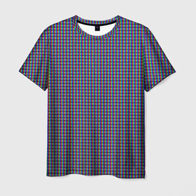 Мужская футболка 3D с принтом VHS в Тюмени, 100% полиэфир | прямой крой, круглый вырез горловины, длина до линии бедер | tv | vhs | матрица_экрана