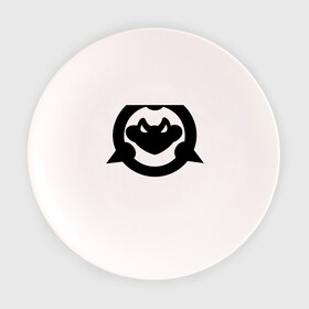 Тарелка с принтом Battletoads в Тюмени, фарфор | диаметр - 210 мм
диаметр для нанесения принта - 120 мм | battletoads | game | logo | videogame | боевые_жабы | игра