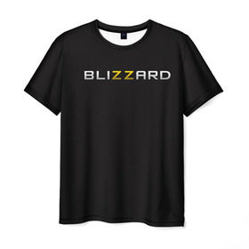 Мужская футболка 3D с принтом Blizzard не такой в Тюмени, 100% полиэфир | прямой крой, круглый вырез горловины, длина до линии бедер | Тематика изображения на принте: 